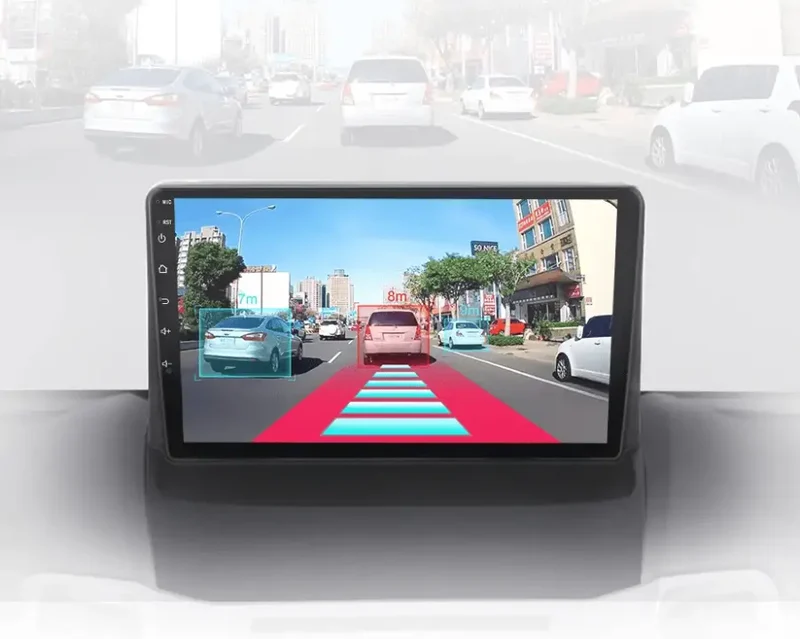 Radio Android do Ford Fiesta MK7 (2009-2017) CarPlay Android Auto 4G WiFi GPS DSP