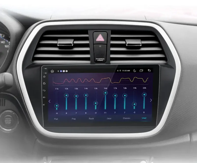 Radio Android do Suzuki SX4 S-Cross (2012-2016) CarPlay Android Auto 4G WiFi GPS DSP