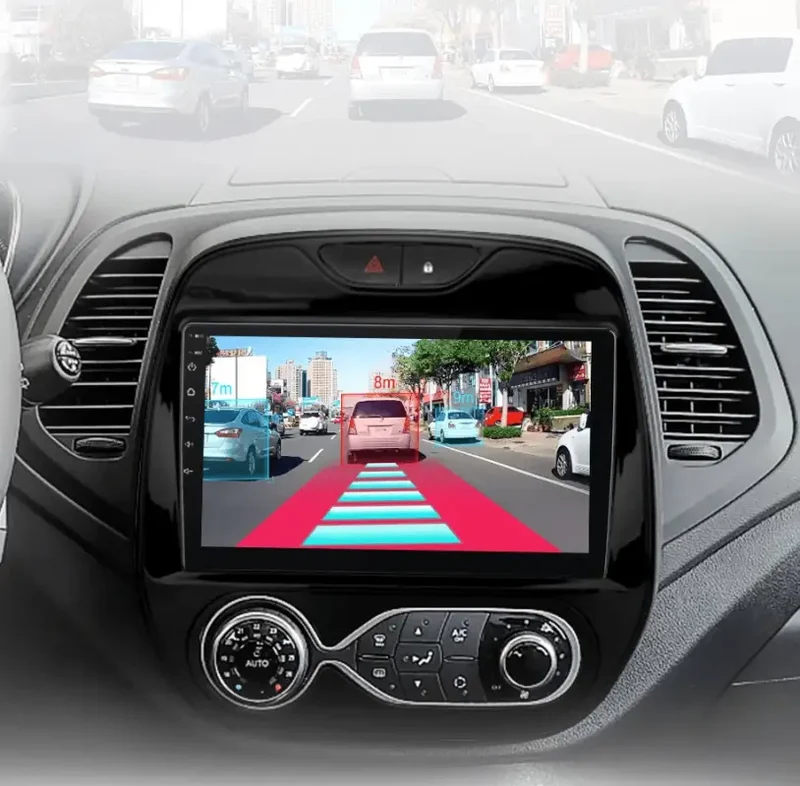 Radio Android do Renault Captur (2016-2019) CarPlay Android Auto 4G WiFi GPS DSP