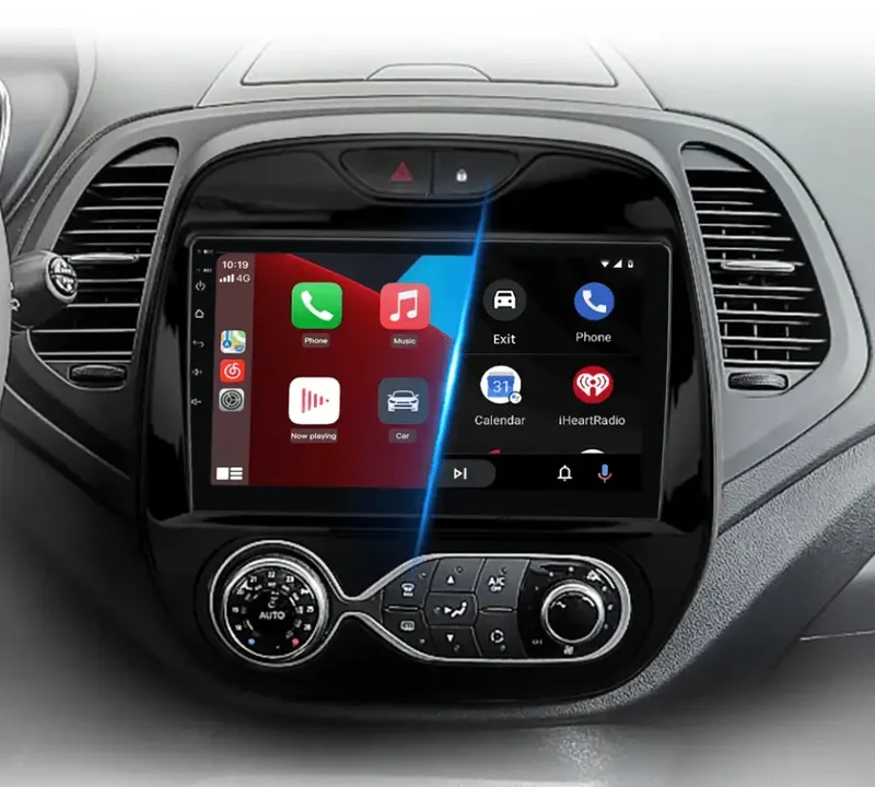 Radio Android do Renault Captur (2016-2019) CarPlay Android Auto 4G WiFi GPS DSP