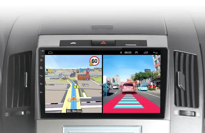 Radio Android do Toyota Corolla Verso (2004-2009) CarPlay Android Auto 4G WiFi GPS DSP