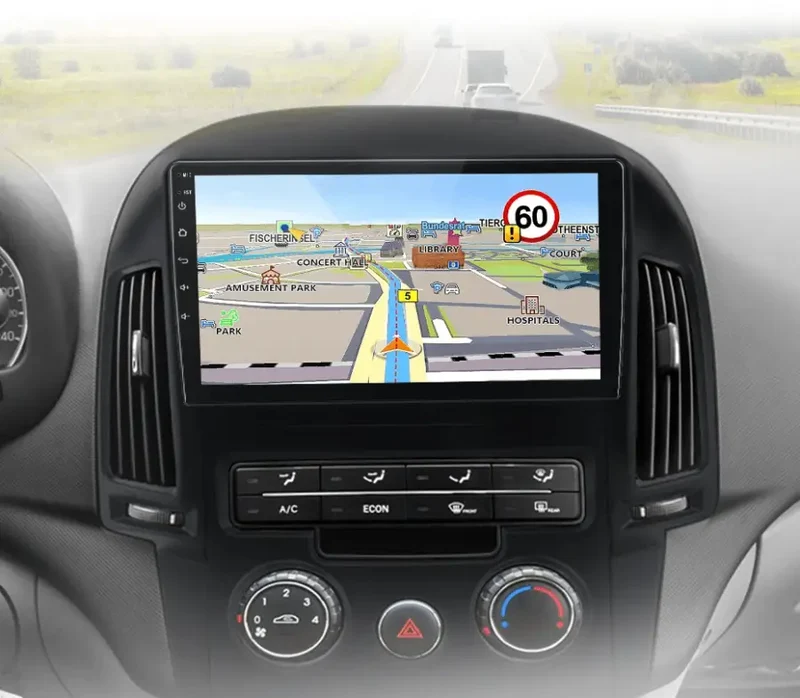 Radio Android do Hyundai i30 (2006-2011) CarPlay Android Auto 4G WiFi GPS DSP