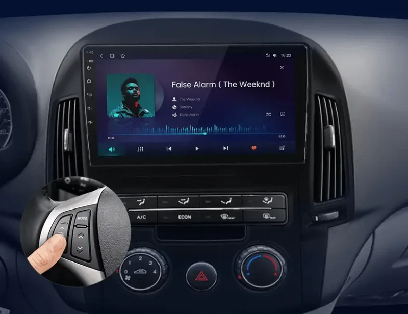 Radio Android do Hyundai i30 (2006-2011) CarPlay Android Auto 4G WiFi GPS DSP