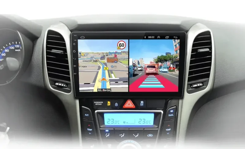 Radio Android do Hyundai i30 Elantra GT (2011-2017) CarPlay Android Auto 4G WiFi GPS DSP
