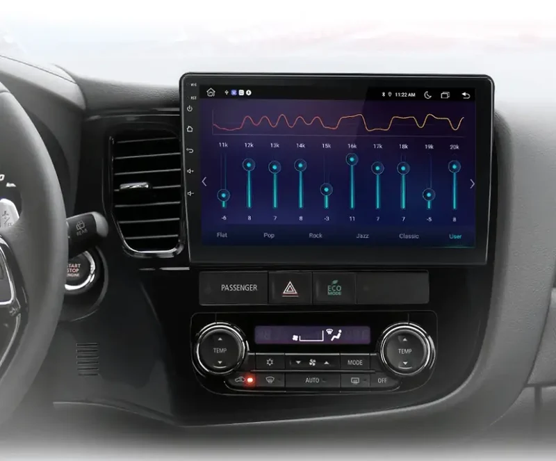 Radio Android do Mitsubishi Outlander III (2012-2018) CarPlay Android Auto 4G WiFi GPS DSP
