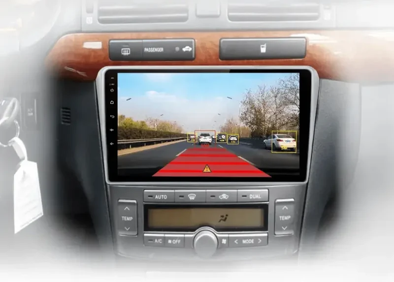 Radio Android do Toyota Avensis T25 (2002-2008) CarPlay Android Auto 4G WiFi GPS DSP