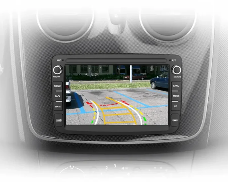 Radio Android do Dacia Renault Duster Sandero Captur Logan II Symbol Dokker CarPlay Android Auto 4G WiFi GPS DSP