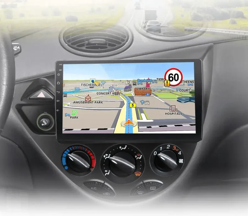 Radio Android do Ford Fiesta Focus MK1 1998-2004 (1995-2001) CarPlay Android Auto 4G WiFi GPS DSP