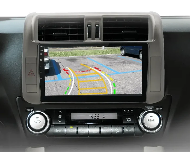 Radio Android do Toyota Land Cruiser Prado 150 (2009-2013) CarPlay Android Auto 4G WiFi GPS DSP