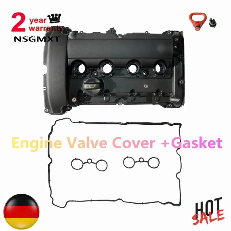 Pokrywa Zaworów Silnika i Uszczelka do BMW Mini R55 R56 R57 R58 1.6T Cooper S JCW N14 11127646555 11127585907 11127572854