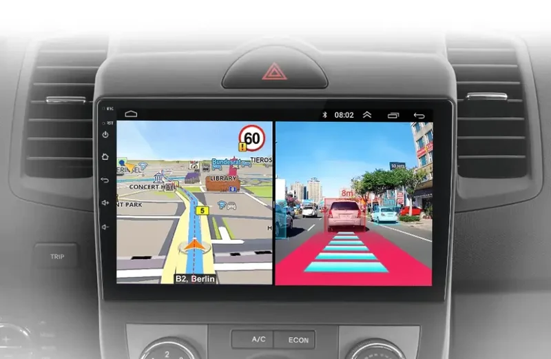 Radio Android do KIA Soul (2008-2013) CarPlay Android Auto 4G WiFi GPS DSP