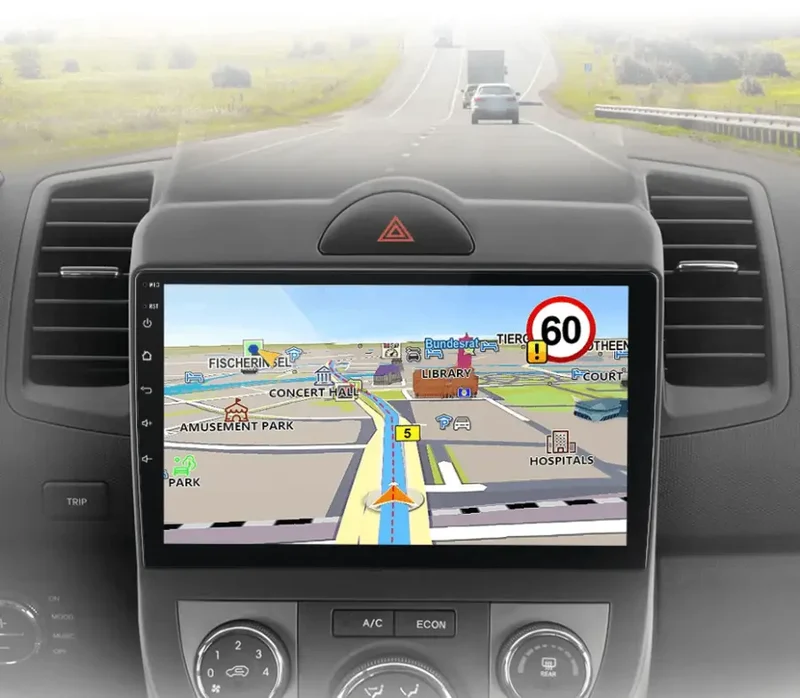 Radio Android do KIA Soul (2008-2013) CarPlay Android Auto 4G WiFi GPS DSP