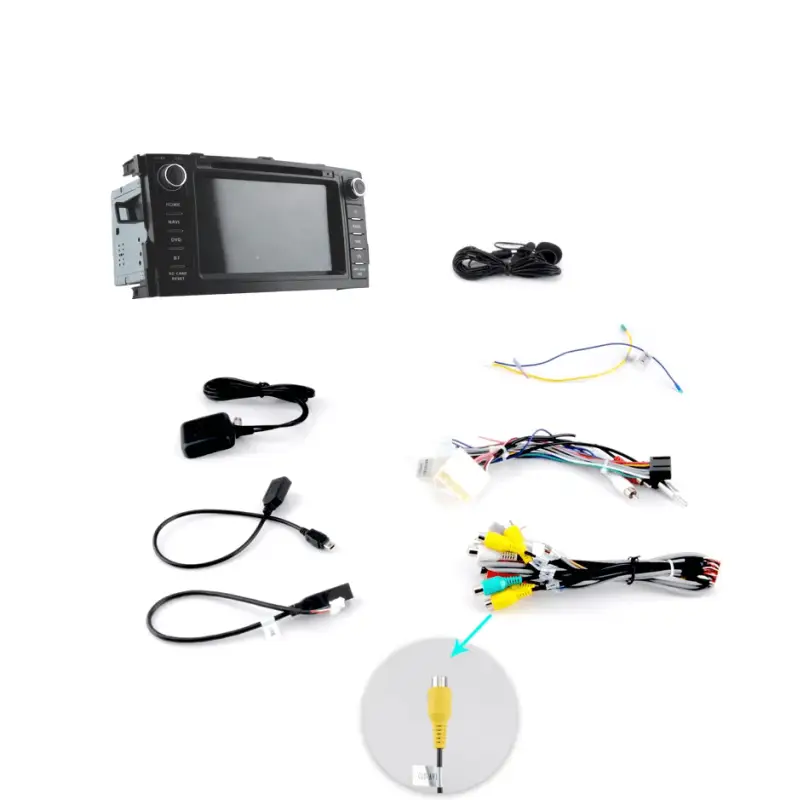 Radio Android do Toyota Auris (2008-2012) CarPlay Android Auto 4G WiFi GPS DSP
