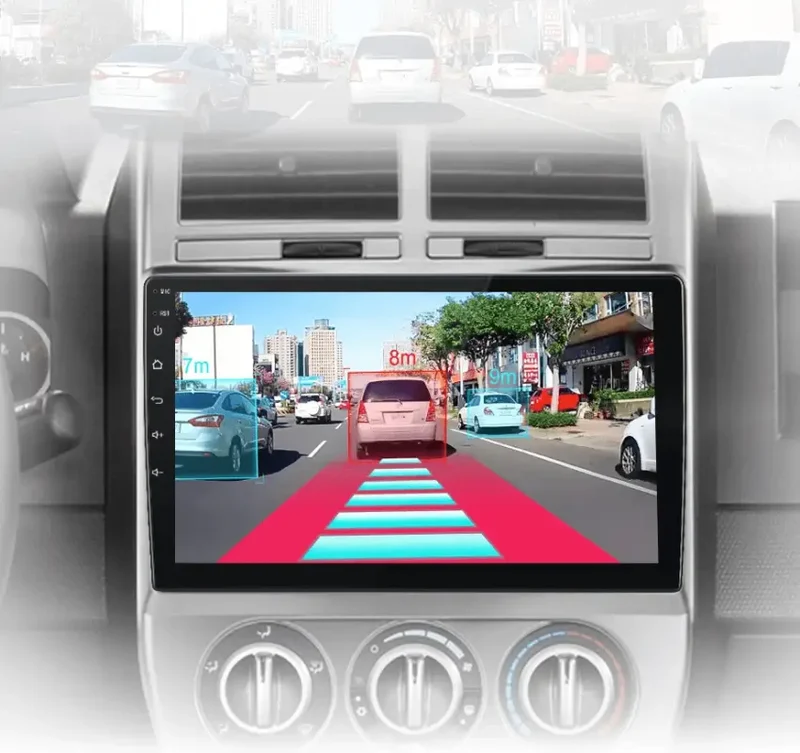 Radio Android do Jeep Compass (2007-2009) CarPlay Android Auto 4G WiFi GPS DSP