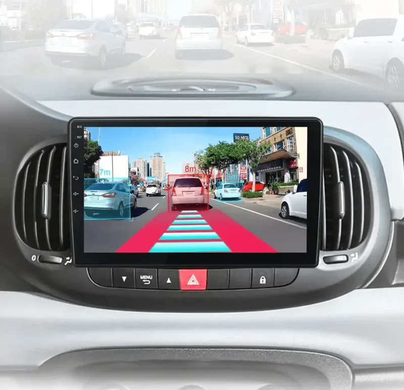 Radio Android do Fiat 500L (2012-2017) CarPlay Android Auto 4G WiFi GPS DSP