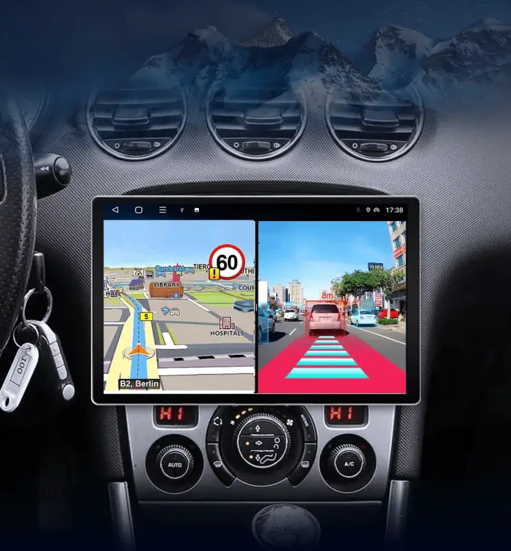 Radio Android do Peugeot 308 308SW 408 (2012-2020) CarPlay Android Auto 4G WiFi GPS DSP
