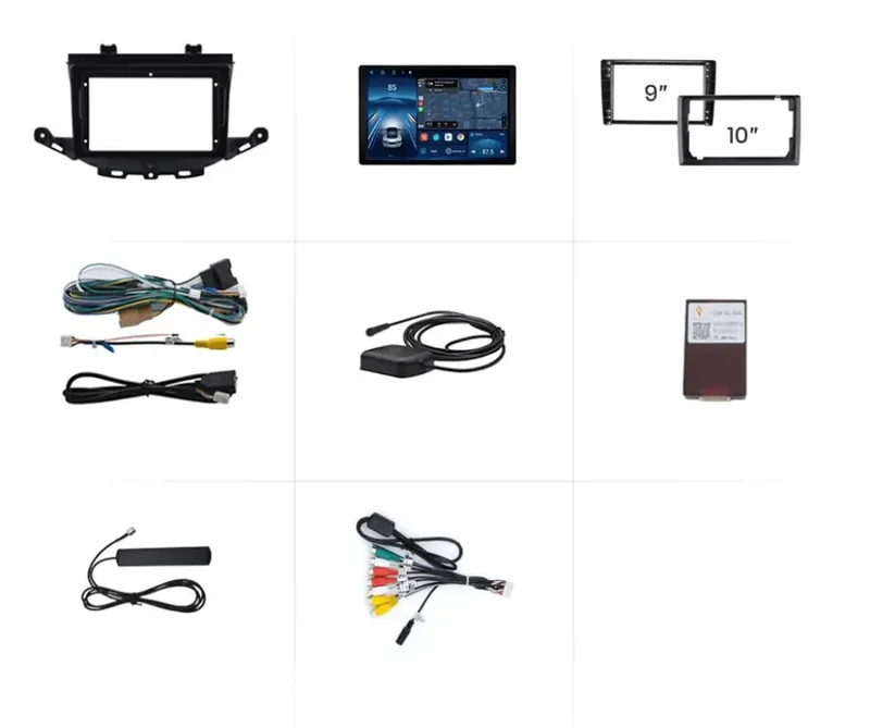 Radio Android do Opel Astra K (2015-2019) CarPlay Android Auto 4G WiFi GPS DSP