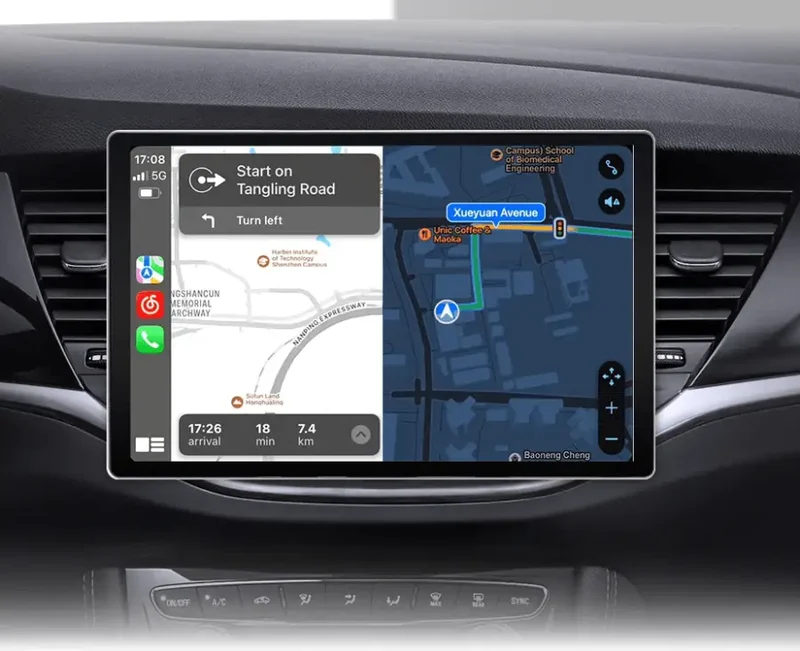 Radio Android do Opel Astra K (2015-2019) CarPlay Android Auto 4G WiFi GPS DSP