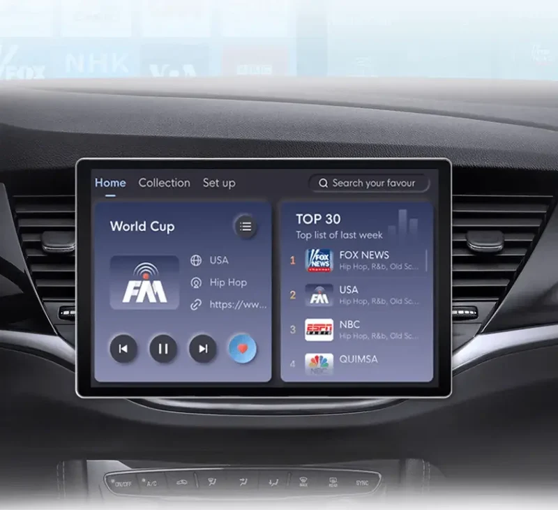 Radio Android do Opel Astra K (2015-2019) CarPlay Android Auto 4G WiFi GPS DSP