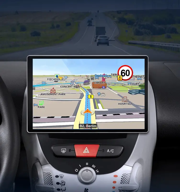 Radio Android do Peugeot 107 Toyota Aygo Citroen C1 (2005-2014) CarPlay Android Auto 4G WiFi GPS DSP
