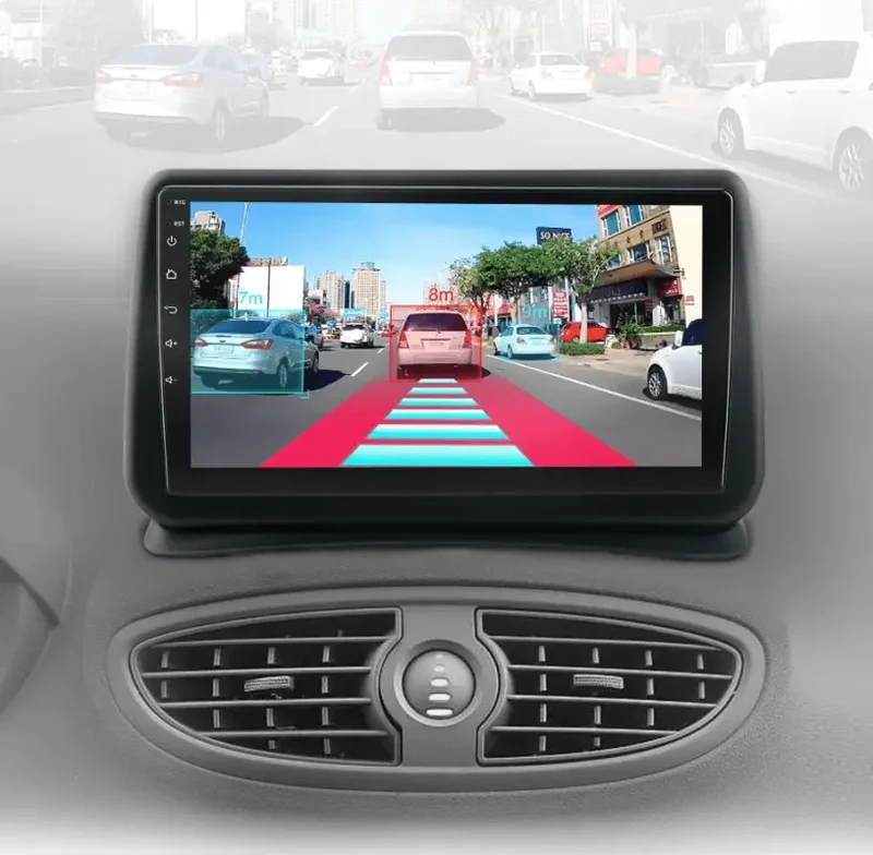 Radio Android do Renault Clio III (2005-2014) CarPlay Android Auto 4G WiFi GPS DSP