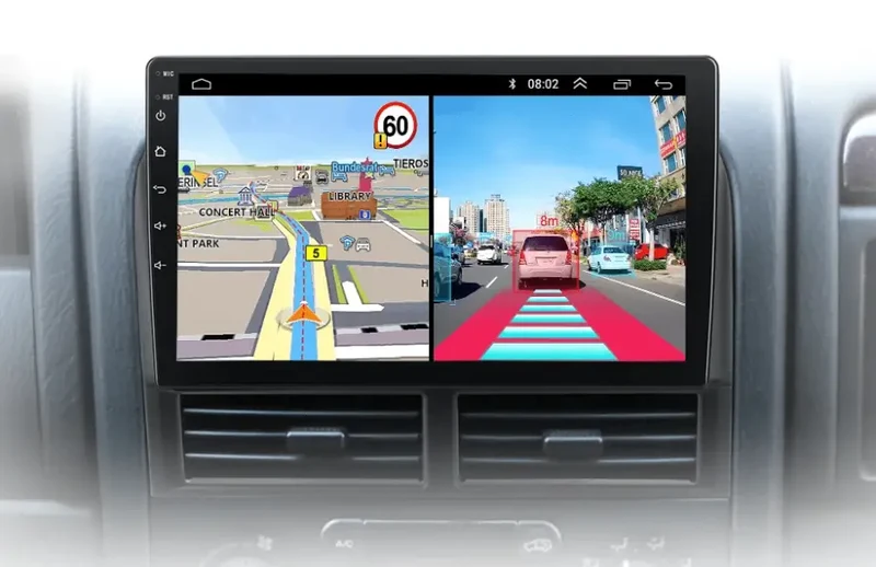 Radio Android do Jeep Grand Cherokee WJ (1998-2004) CarPlay Android Auto 4G WiFi GPS DSP