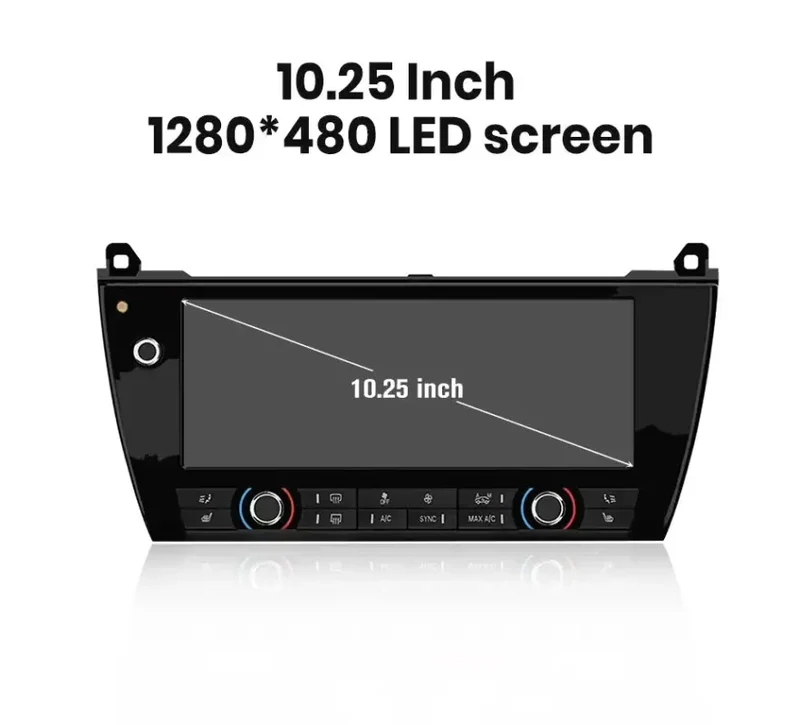 Dotykowy Panel Klimatyzacji 10,25" do BMW Serii 5 F10 F11 | Wyświetlacz LCD 2011–2017