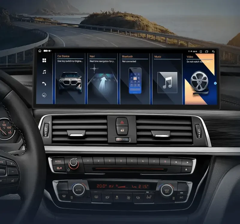 Radio Android do BMW F30 F31 F32 F33 F34 (2013-2019) CarPlay Android Auto 4G WiFi GPS DSP