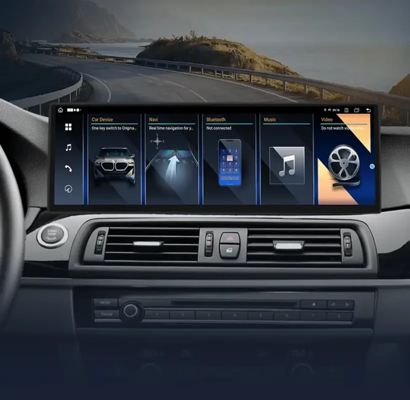 Radio Android do BMW Serii 5 F10 F11 (2011-2016) CarPlay Android Auto 4G WiFi GPS DSP