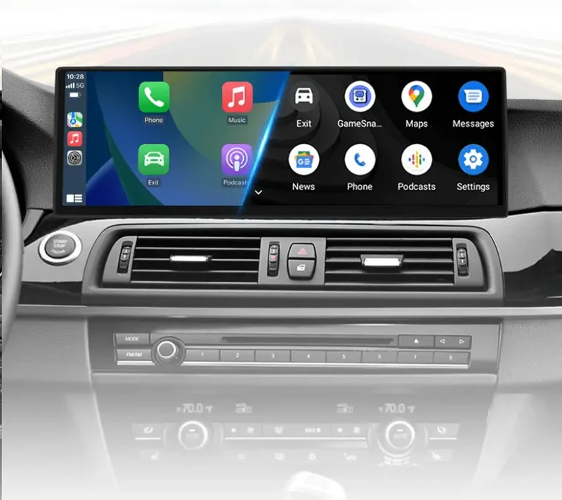 Radio Android do BMW Serii 5 F10 F11 (2011-2016) CarPlay Android Auto 4G WiFi GPS DSP