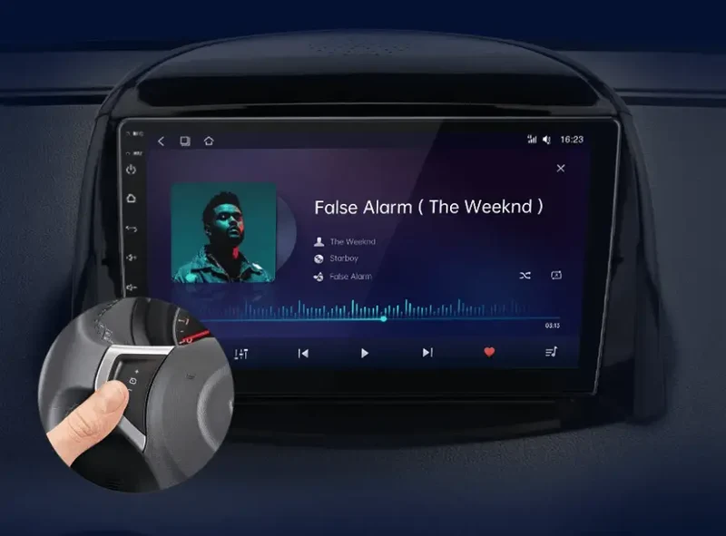 Radio Android do Renault Koleos (2008-2016) CarPlay Android Auto 4G WiFi GPS DSP