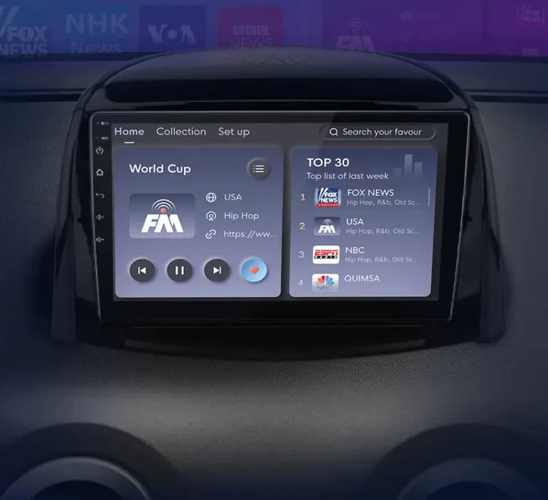 Radio Android do Renault Koleos (2008-2016) CarPlay Android Auto 4G WiFi GPS DSP