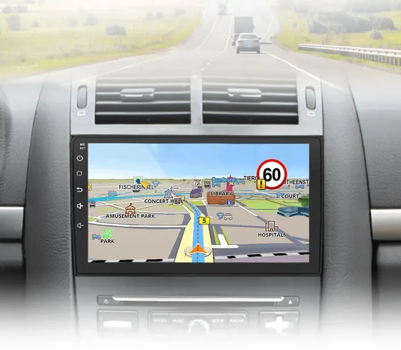 Radio Android do Peugeot 407 (2004-2011) CarPlay Android Auto 4G WiFi GPS DSP