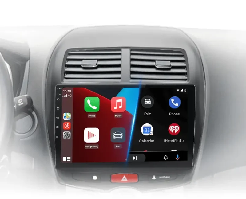 Radio Android do Mitsubishi ASX (2010-2016) CarPlay Android Auto 4G WiFi GPS DSP