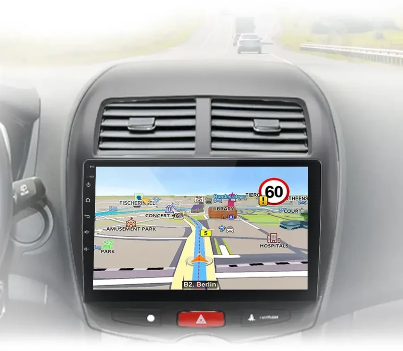 Radio Android do Mitsubishi ASX (2010-2016) CarPlay Android Auto 4G WiFi GPS DSP