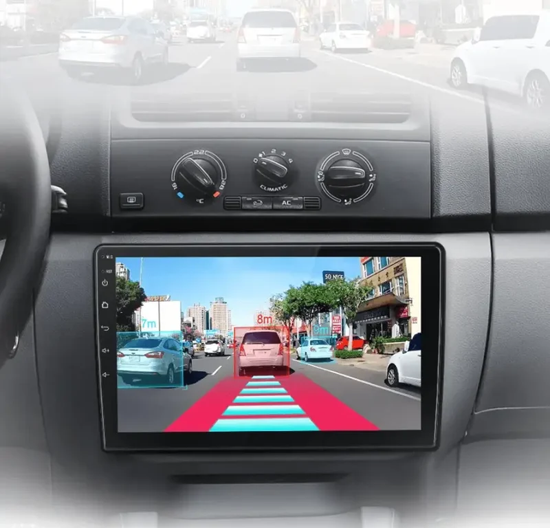 Radio Android do Skoda Fabia II (2007-2014) CarPlay Android Auto 4G WiFi GPS DSP