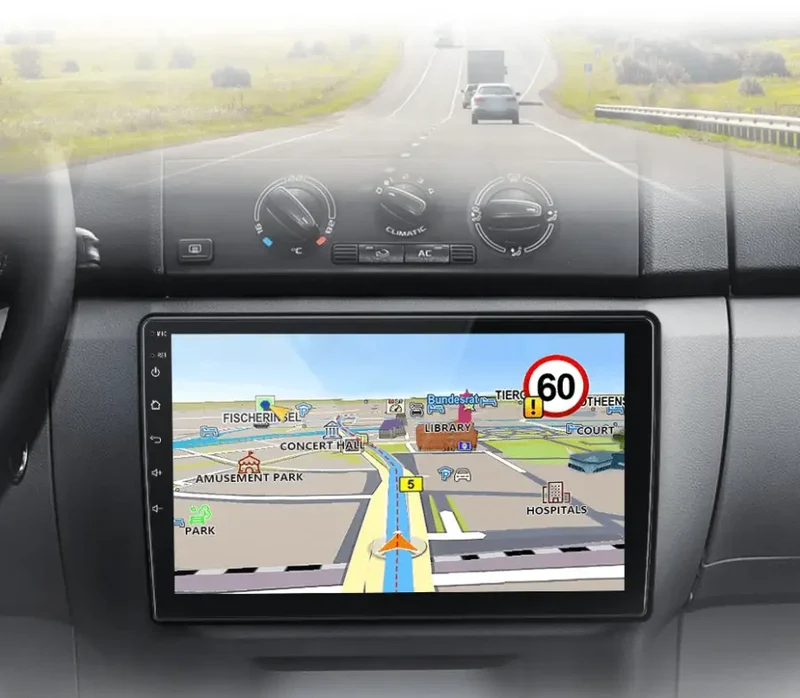 Radio Android do Skoda Fabia II (2007-2014) CarPlay Android Auto 4G WiFi GPS DSP