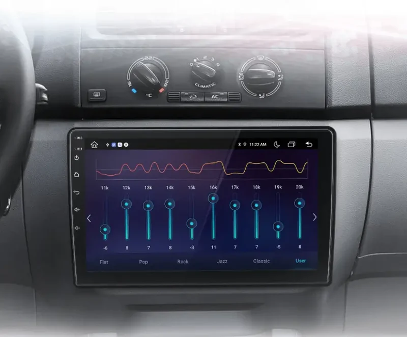 Radio Android do Skoda Fabia II (2007-2014) CarPlay Android Auto 4G WiFi GPS DSP