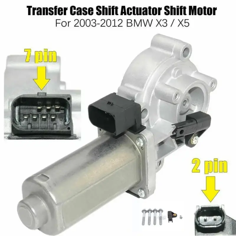 Przełącznik Silnika Transferu BMW X3 E83 X5 E53 E70 ATC400 ATC500 ATC700 (2003-2013) 27107528559 27107566296
