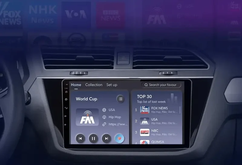 Radio Android do Volkswagen VW Tiguan (2016-2020) CarPlay Android Auto 4G WiFi GPS DSP