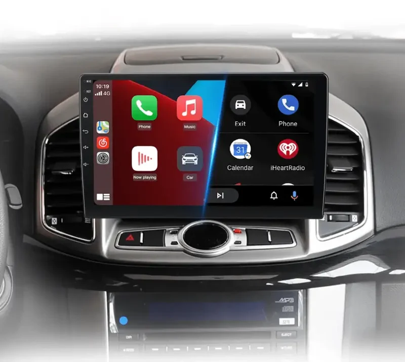 Radio Android do Chevrolet Captiva (2011-2016) CarPlay Android Auto 4G WiFi GPS DSP