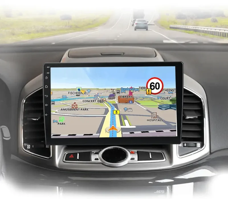 Radio Android do Chevrolet Captiva (2011-2016) CarPlay Android Auto 4G WiFi GPS DSP