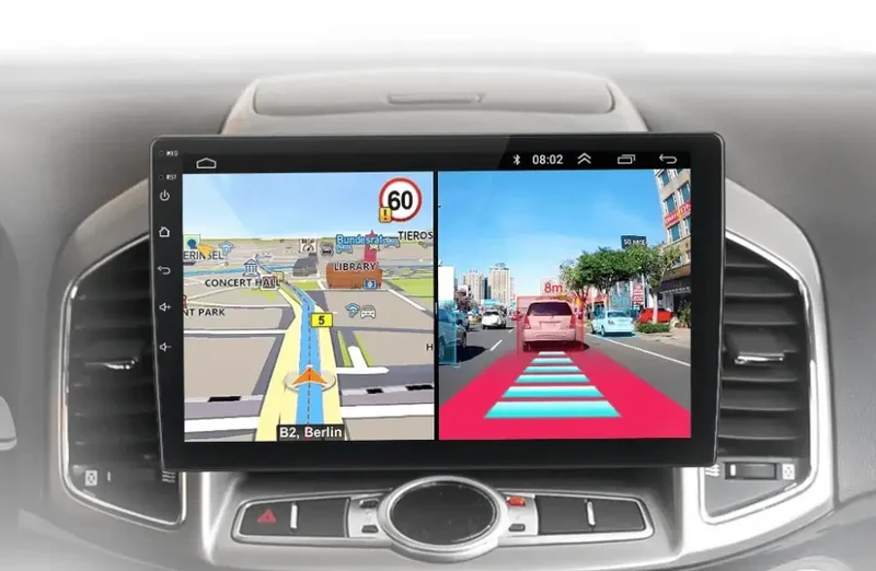Radio Android do Chevrolet Captiva (2011-2016) CarPlay Android Auto 4G WiFi GPS DSP