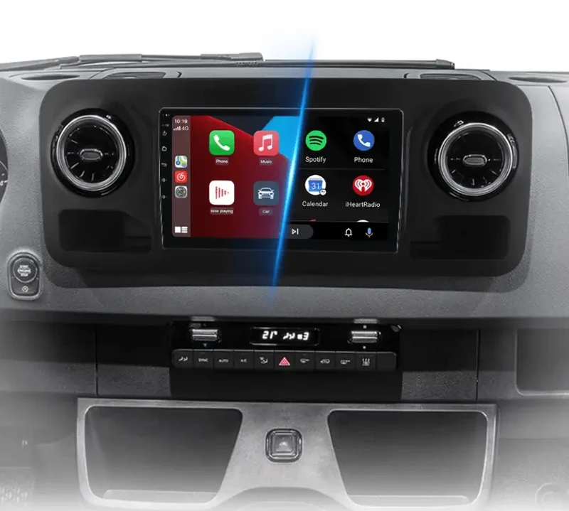 Radio Android do Mercedes-Benz Sprinter (2018-2022) CarPlay Android Auto 4G WiFi GPS DSP