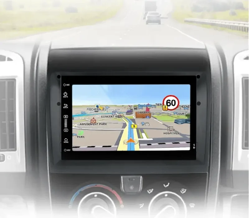 Radio Android do Fiat Ducato Citroen Jumper Peugeot Boxer 2012-2015 (2008-2015) CarPlay Android Auto 4G WiFi GPS DSP