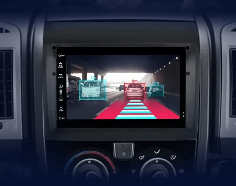 Radio Android do Fiat Ducato Citroen Jumper Peugeot Boxer 2012-2015 (2008-2015) CarPlay Android Auto 4G WiFi GPS DSP