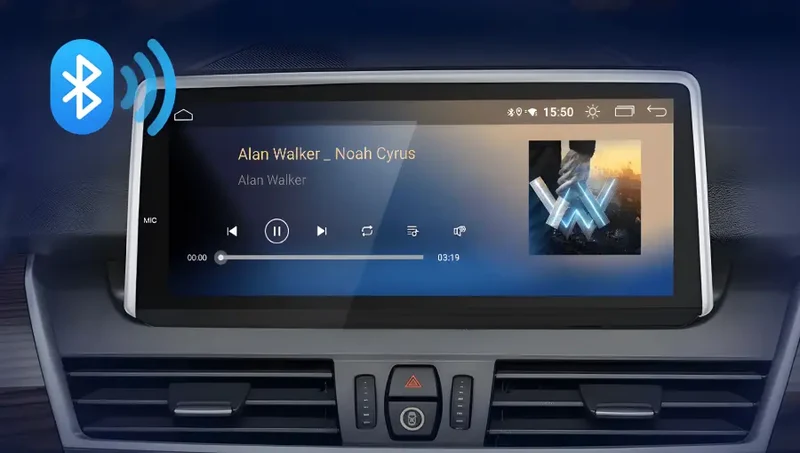 Radio Android do BMW F45 F46 F87 (2013-2018) CarPlay Android Auto 4G WiFi GPS DSP