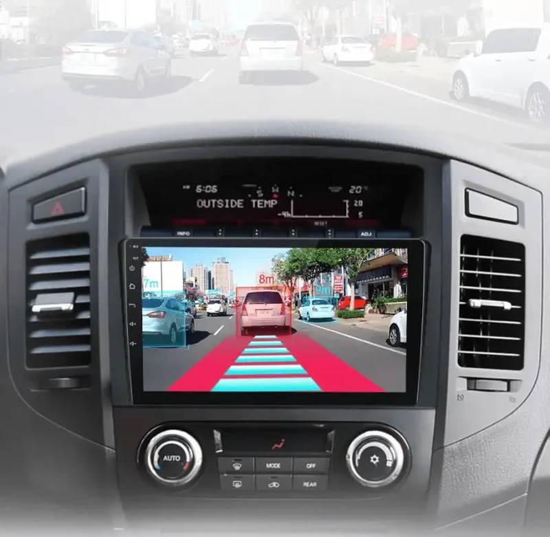 Radio Android do Mitsubishi Pajero IV (V80 V90) (2006-2014) CarPlay Android Auto 4G WiFi GPS DSP