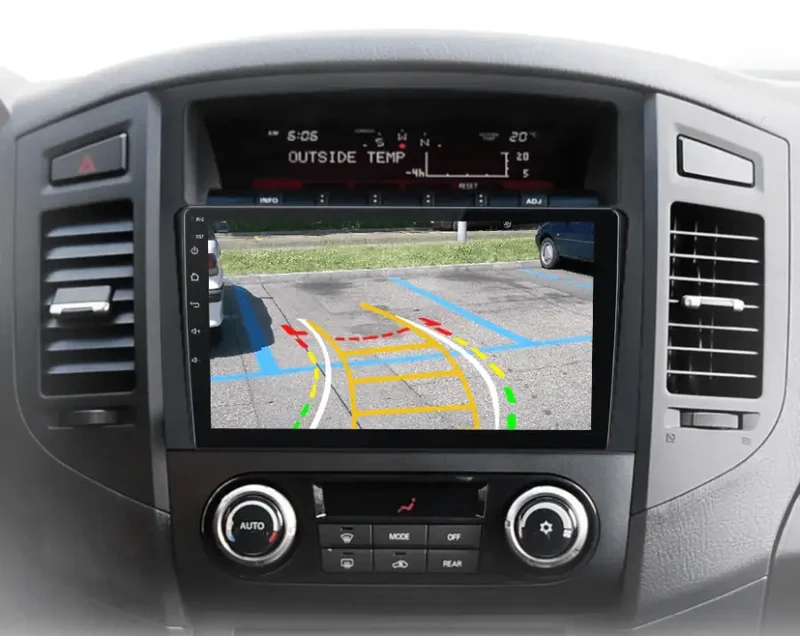 Radio Android do Mitsubishi Pajero IV (V80 V90) (2006-2014) CarPlay Android Auto 4G WiFi GPS DSP