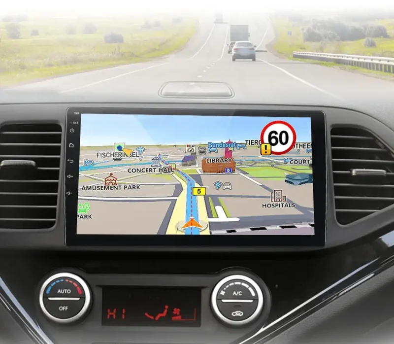 Radio Android do KIA Morning Picanto (2011-2016) CarPlay Android Auto 4G WiFi GPS DSP